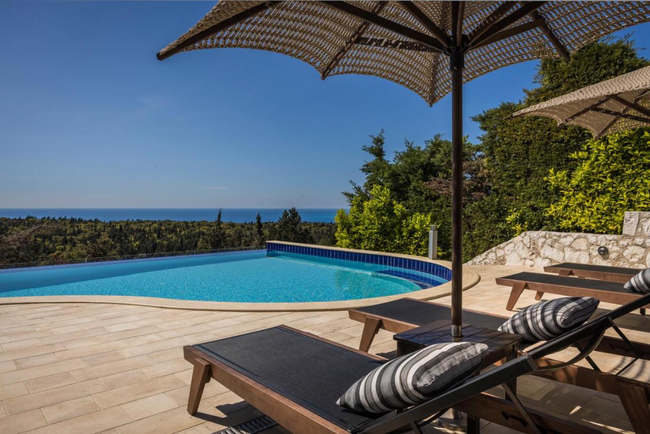 Luxury Villa Karmaniolos Fiskardo Kefalonia Zewnętrze zdjęcie