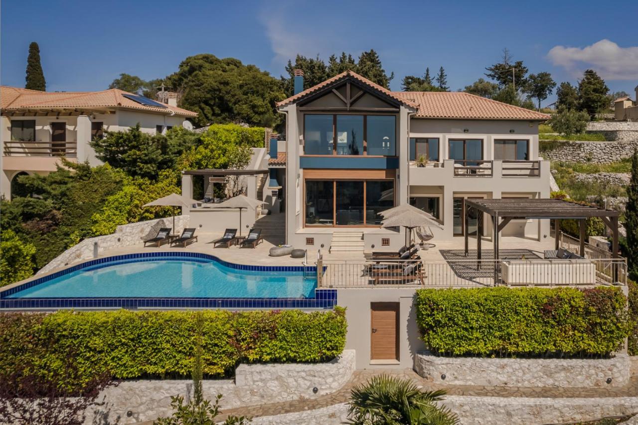 Luxury Villa Karmaniolos Fiskardo Kefalonia Zewnętrze zdjęcie