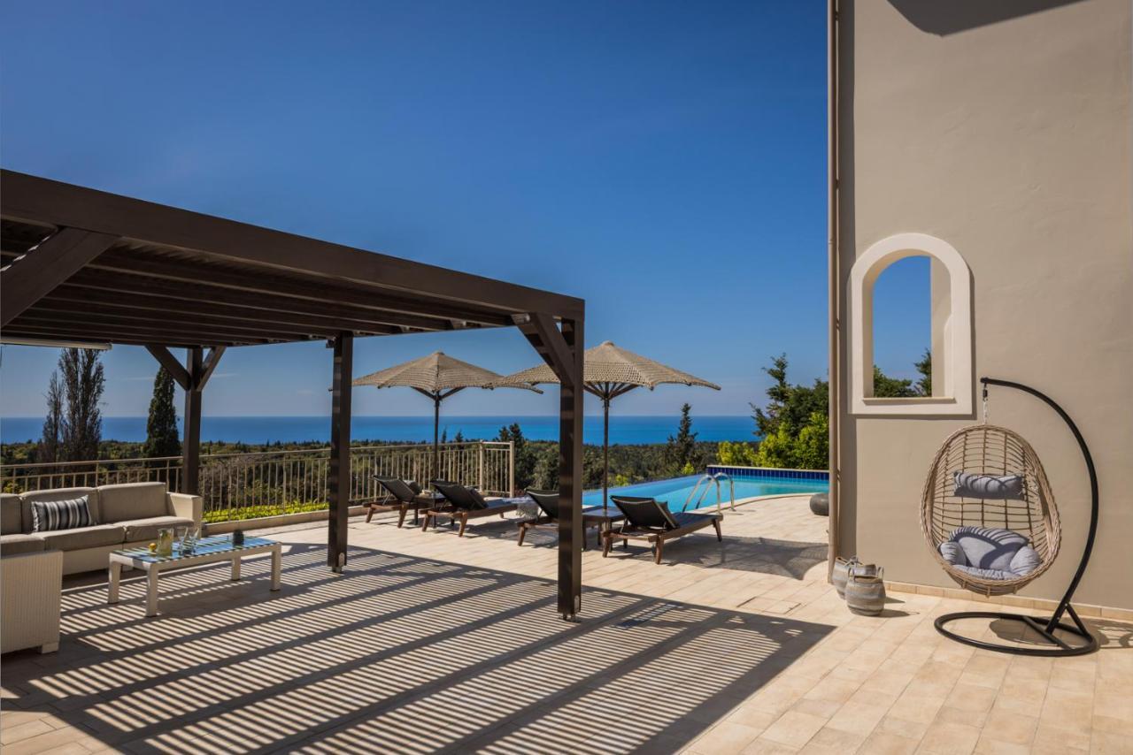 Luxury Villa Karmaniolos Fiskardo Kefalonia Zewnętrze zdjęcie