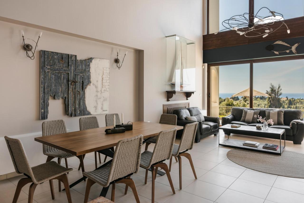 Luxury Villa Karmaniolos Fiskardo Kefalonia Zewnętrze zdjęcie