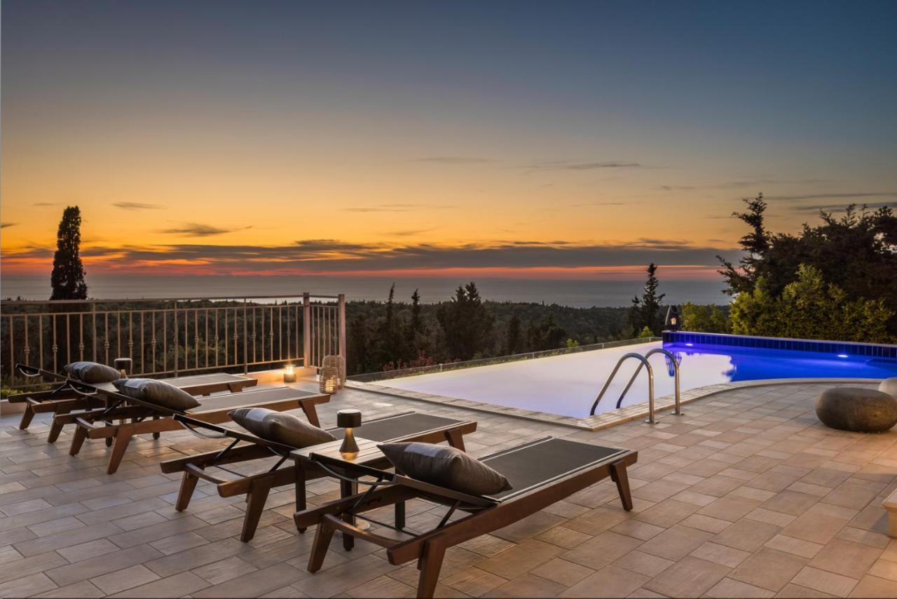 Luxury Villa Karmaniolos Fiskardo Kefalonia Zewnętrze zdjęcie