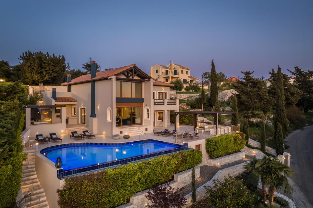 Luxury Villa Karmaniolos Fiskardo Kefalonia Zewnętrze zdjęcie