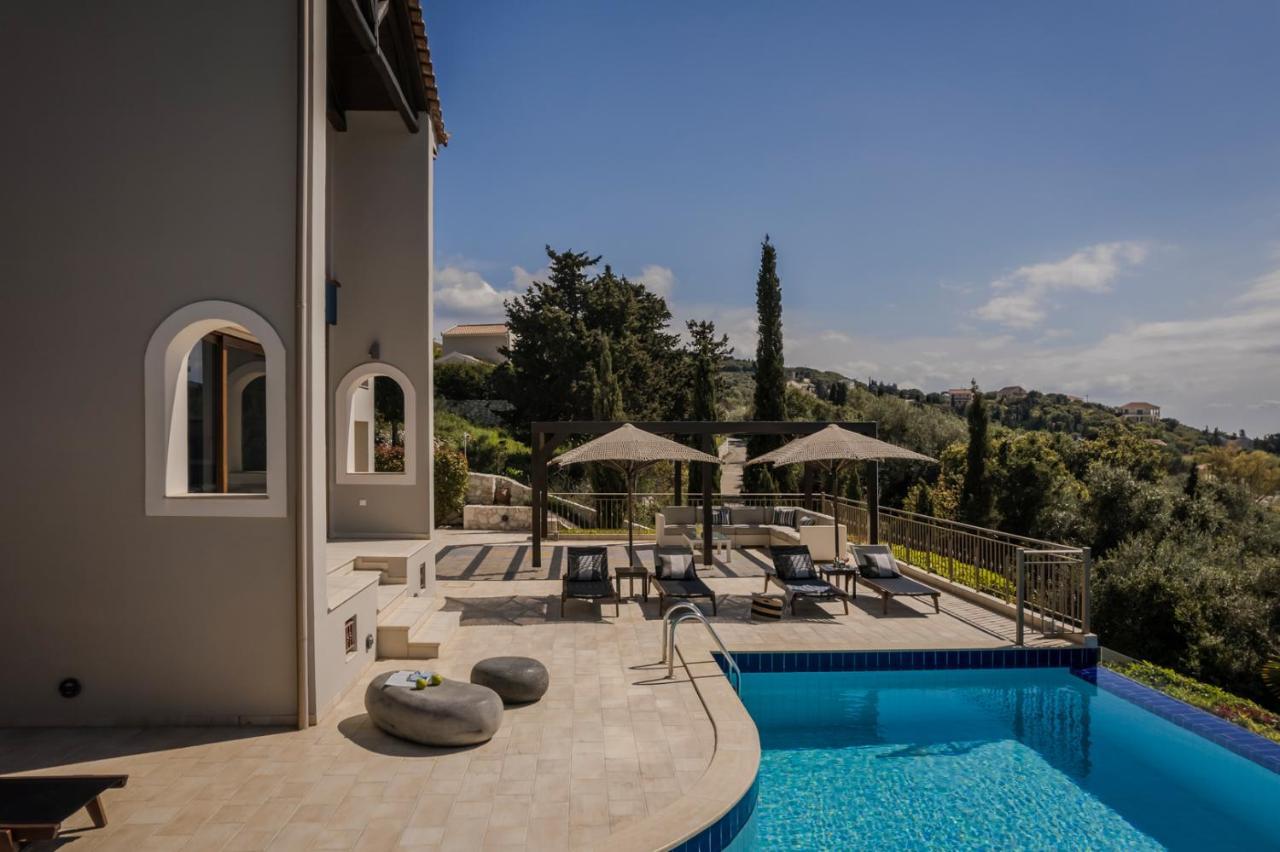 Luxury Villa Karmaniolos Fiskardo Kefalonia Zewnętrze zdjęcie
